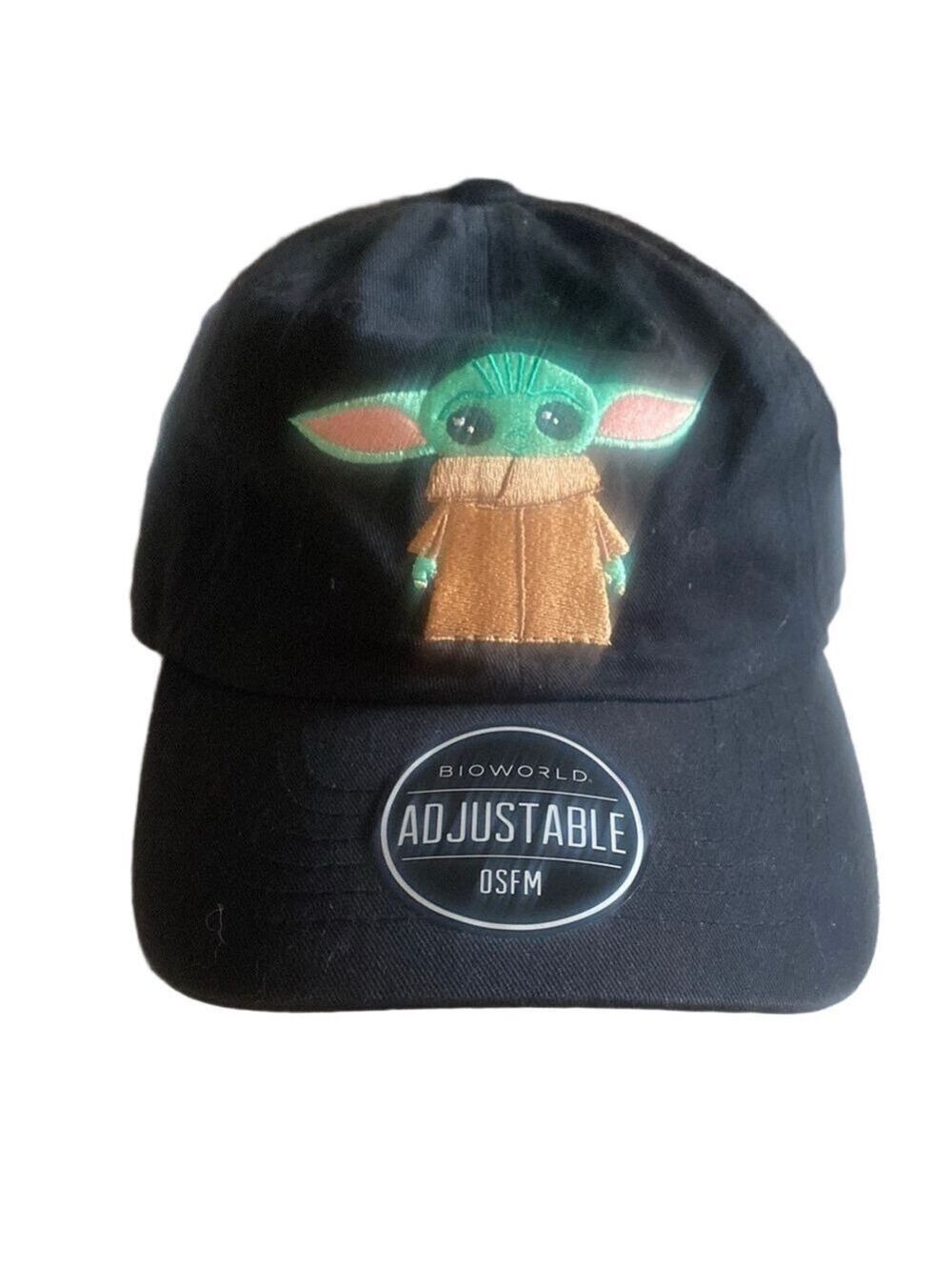 Star Wars Mandalorian Grogu Cap – Adjustable NWOT black